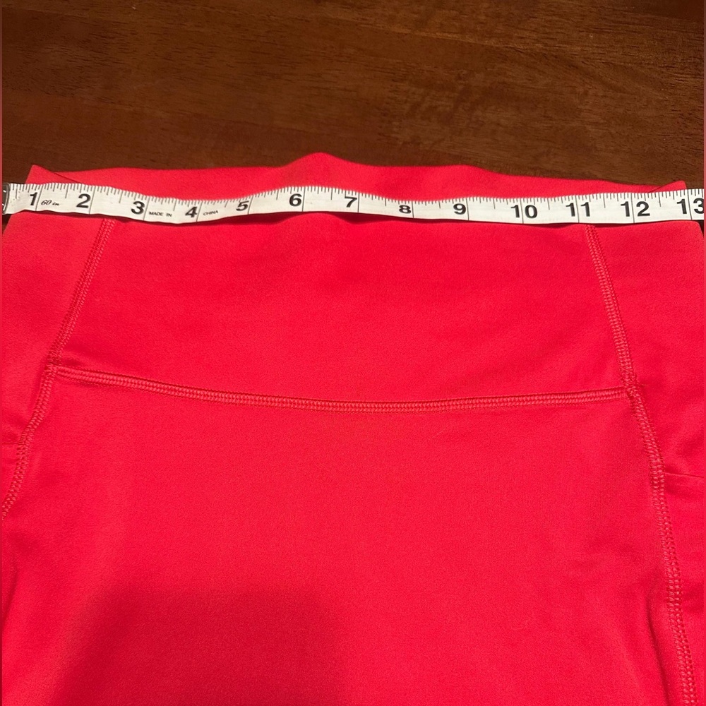 All in Motion Red High Rise Leggings Size S - Picture 5 of 7
